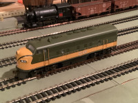 HO Scale F9A diesel locomotive 