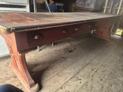 Antique Church Table Project, View more