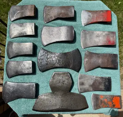 axe head collection Berghaus Sweden Lion Ashdowns Sandvik etc, View more