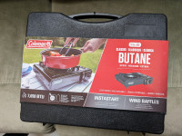 New Coleman Butane Stove