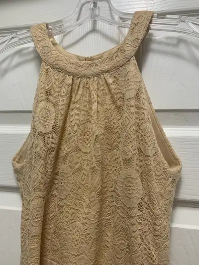 Lace Halter Maxi Dress for prom or wedding , View more
