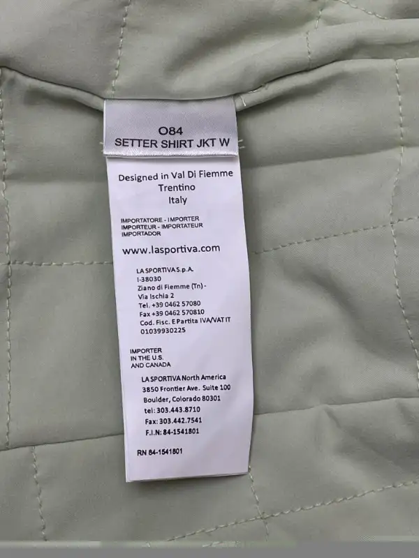 La Sportiva Insulated Setter Shirt Jacket - Women's Size Medium in Women's - Tops & Outerwear in St. Albert - Image 11