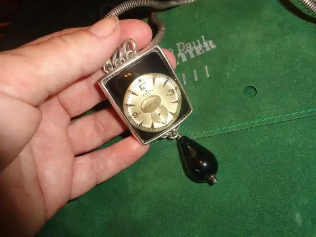 Jean Paul Gaultier Vintage Rare Steampunk " Watch " Necklace in Jewellery & Watches in Oshawa / Durham Region - Image 5