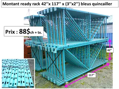 montants RR 42'' x 117'' x (3x2) et autres. détails sur photos, View more