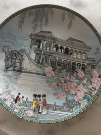 Imperial jingdezhen porcelain plate 