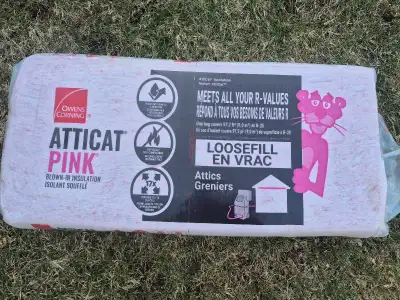 Owens Corning AttiCat Pink Blown-In Insulation (New), View more