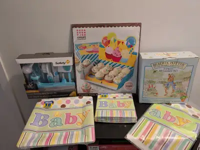 BABY SHOWER NECESSITY AND GIFT. ALL BRAND NEW!!!, View more