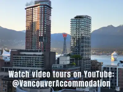 Beautifully upgraded, fully furnished 1-bedroom suite available right near the downtown waterfront....