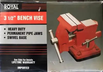 3 1/2 " Bench Vise, View more
