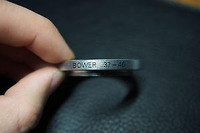 Bower Silver 37mm - 46mm Step Up Ring