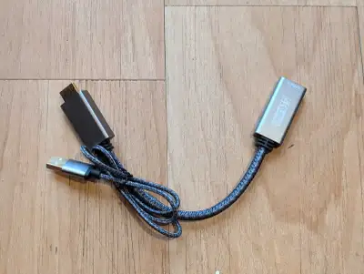 HDMI to Displayport Adapter, 4K@60Hz Active HDMI Male to DP Fema, View more