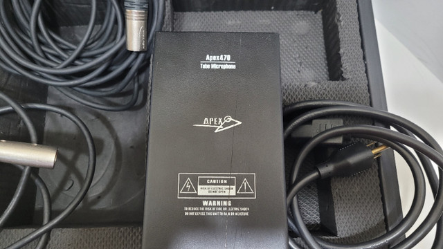 Apex 470 tube condenser microphone in Performance & DJ Equipment in Saskatoon - Image 4