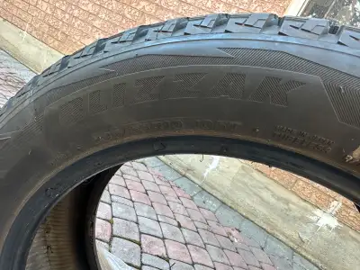 Bridgestone Winter tires WITHOUT rims. Size 235/55 R19. Bought it for Volvo XC60 in 2022 but barley...