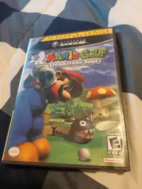 Mario Gold Toadstool Tour GameCube Game.