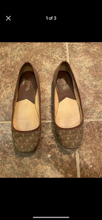Michael Kors brown loafers