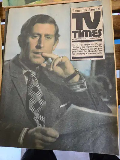Edmonton Journal TV Times Magazine, View more