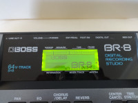 Boss BR8 Digital Recording 8-Track Studio with Roland P/A