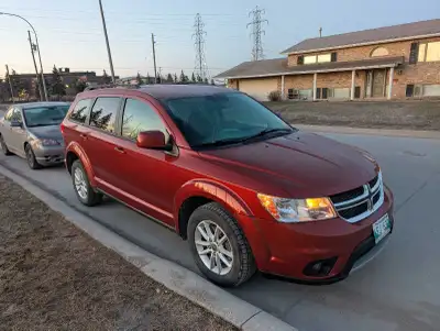 Selling my 2013 Dodge Journey SXT (FWD) with 202,500 km. Vehicle is in good running condition and ha...