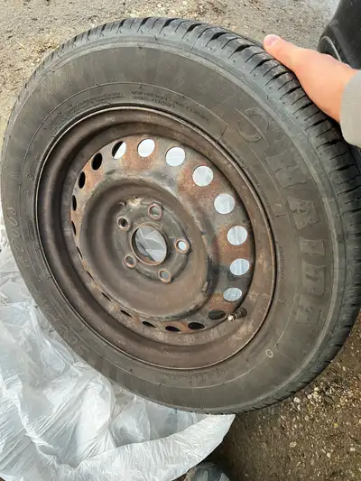 $120 OBO - I am selling a set of 4 Haida summer tires mounted on rims, size 195/65/R15. Taken off a...