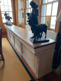 19th CENTURY FRENCH SHOP COUNTER