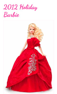 Brand New 2012 Holiday Barbie For Sale!