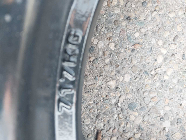 17 X 7.5 UNIVERSAL FIT BLACK FOCAL RIMS $200 OBO in Tires & Rims in Kitchener / Waterloo - Image 3