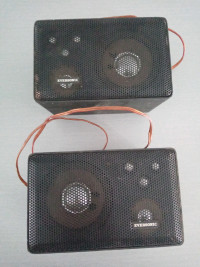 Haut-parleurs eversonic 300W max. 5 voix impédance 8 ohms. 
