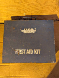 MSA Metal Safety Kit Case (empty)