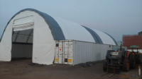 40' x 60' Container Inner Mount shelter