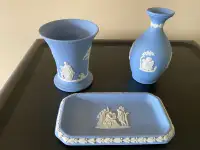 Blue and white Wedgwood collection 