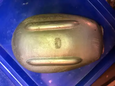 I believe this is OEM for 1960’s Ski-doos. Decent shape, does have a small crack. Shipping for cost...