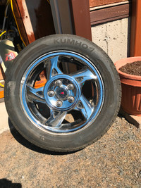 pontiac grandprix rims with tires