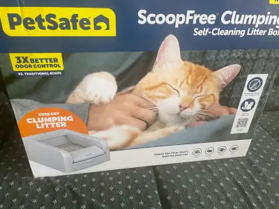 PetSafe ScoopFree Clumping Self-Cleaning Litter Box, View more