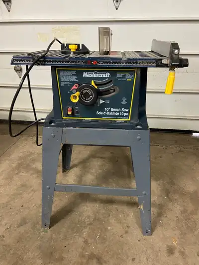Mastercraft 10" Bench Saw, View more