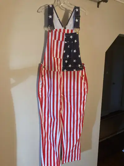USA Flag Overalls, View more