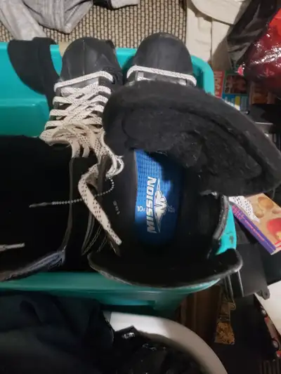 .brand new  Mission ice skates size 10, View more