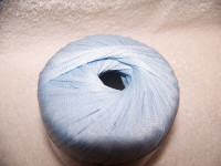 Light Blue Ribbon Yarn