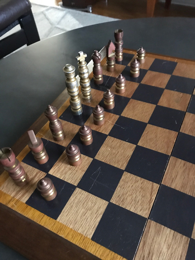 Vintage chess set  in Toys & Games in Oshawa / Durham Region - Image 3