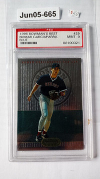 1995 Bowman's Best Blue Nomar Garciaparra #29 PSA 9 MINT graded