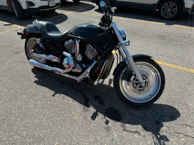 2004 Harley VROD 22,000km Runs Excellent $7,250.00 Willing to trade up for a new Road glide or V4