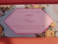 Box of Scented drawer liners, 2 boxes, rose scent
