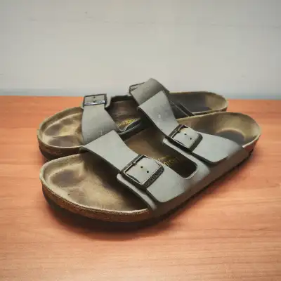 Birkenstock Arizona Birkibuc Sandals ( Size 13 Mens US ), View more