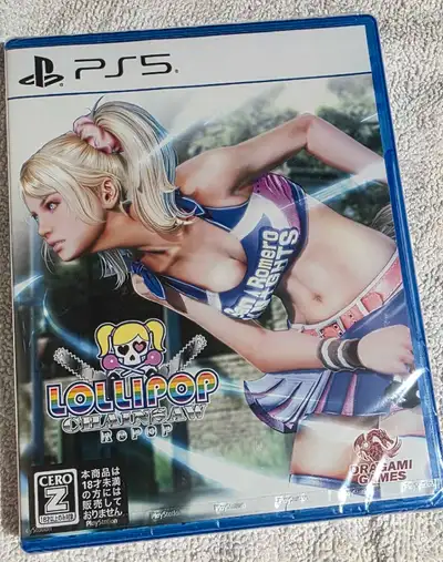 PS5 Lollipop Chainsaw Ropop sealed, View more