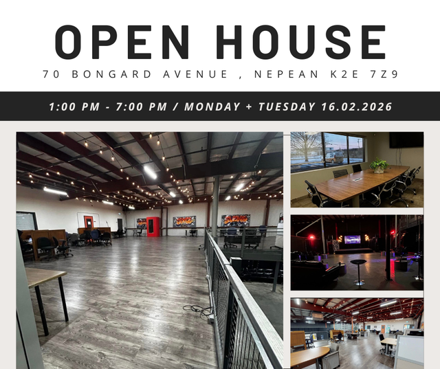 PRIVATE OFFICES – COLLAB SPACE – 70 BONGARD (NEPEAN)