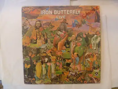 IRON BUTTERFLY LPs - 4 to choose from, View more