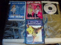 3 kathy smith & 1 billy banks workout cd's. all for $5.