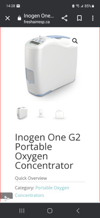 InogenOne portable Oxygen Concentrator