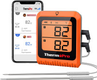 ** SOLD ** NEW BT Wireless Meat Thermometer (ThermoPro) 650FT