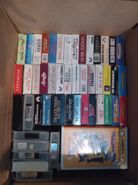 Box of (30+) Classic VHS Movies