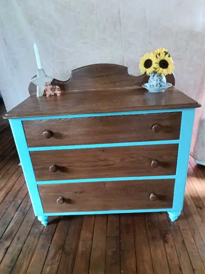 refinished dresser, View more